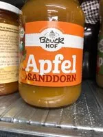 Mängden socker i Apfel Sanddorn