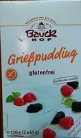Mängden socker i glutenfreier Grießpudding