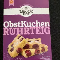 Mängden socker i Obstkuchen Rührteig