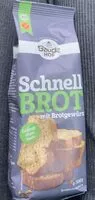 Mängden socker i Schnellbrot mit brotgewürz