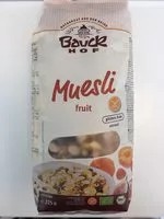 Mängden socker i Muesli Con Frutas Sin Gluten Bio