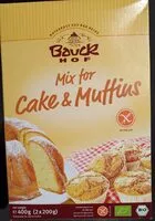 Mängden socker i Mix for cake and muffin