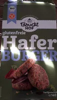 Mängden socker i Bauck Havre Burger 140 GR