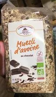Mängden socker i Muesli d'Avoine au Chocolat