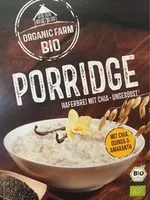 Mängden socker i Organic Farm Bio Porridge
