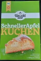 Mängden socker i SchnellerApfel Kuchen