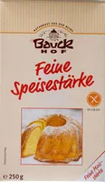 Mängden socker i Speisestärke