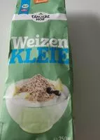 Mängden socker i Weizenkleie