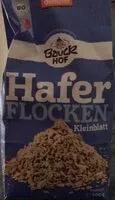 Mängden socker i Hafer Flocken Kleinblatt