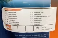 Mängden socker i Porridge proteine