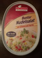 Mängden socker i Bunter Nudelsalat