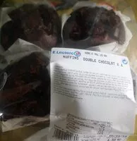 Mängden socker i Muffins double chocolat