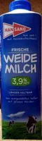Mängden socker i Weidemilch