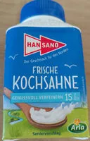 Mängden socker i Frische Kochsahne 15%