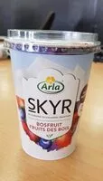 Mängden socker i Skyr Fruits des bois