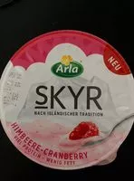 Mängden socker i Skyr Himbeere-Cranberry
