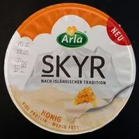 Mängden socker i Skyr Honig