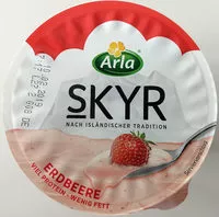 Mängden socker i Skyr Erdbeere