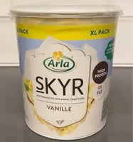 Mängden socker i Skyr Vanille