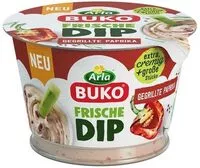Mängden socker i Buko® Frische Dip Gegrillte Paprika