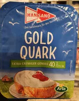 Mängden socker i Goldquark