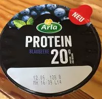 Mängden socker i Protein, Blaubeere