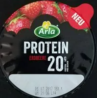 Mängden socker i Protein 20g fraise