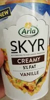 Mängden socker i Skyr creamy vanille