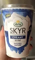 Mängden socker i Skyr 5% fat