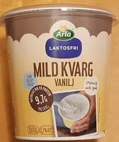 Mängden socker i Mild Kvarg - Vanilj - Laktosfri