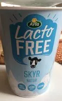 Mängden socker i LactoFREE Skyr Natur