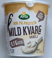 Mängden socker i Mild Kvarg - Vanilj