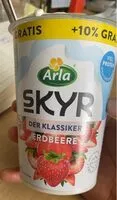 Mängden socker i der Klassiker Erdbeere