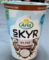 Mängden socker i Skyr 0%fat coconut
