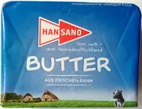 Mängden socker i Butter