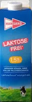 Mängden socker i Laktose Frei, 1,5 %