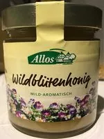 Mängden socker i Miel fleurs sauvages Allos