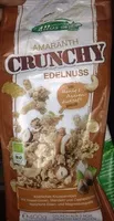 Mängden socker i Amaranth Crunchy Edelnuss