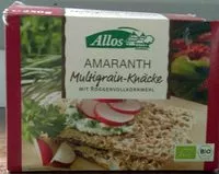 Mängden socker i Amaranth Multigrain-Knäcke