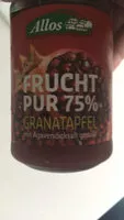 Mängden socker i Granatapfel (Allos)