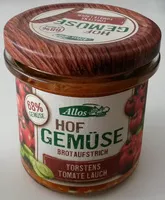 Mängden socker i Hof-Gemuse