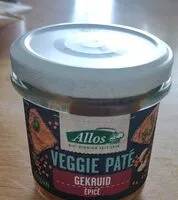 Mängden socker i Veggie Paté