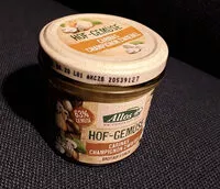 Mängden socker i Champignon Zwiebel Brotaufstrich