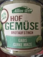 Mängden socker i Hof Gemüse Brotaufstrich