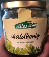 Mängden socker i Waldhonig kräftig-würzig
