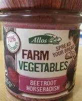 Mängden socker i Farm vegetables Beetroot Horseradish spread