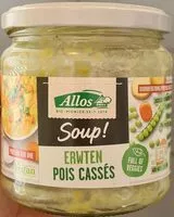 Mängden socker i Soup Pois Cassés