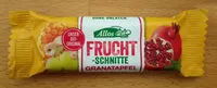 Mängden socker i Fruchtschnitte Granatapfel
