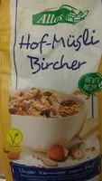 Mängden socker i Bircher Muesli