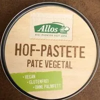 Mängden socker i Pâté végétal
